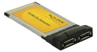 Delock PCMCIA adapter CardBus to 2x eSATA (61618)